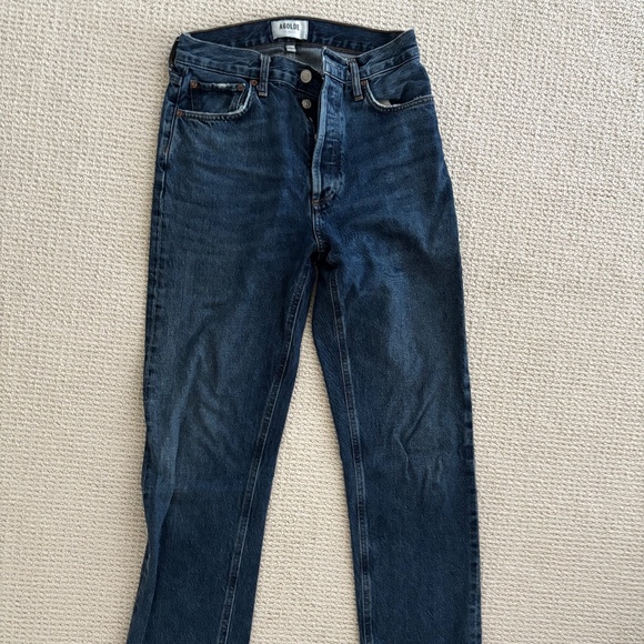 Agolde 90's Pinch Waist High Rise Straight Jean - Picture 2 of 3